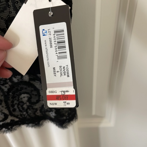 NWT SNLY Evening Gown size 6 - Picture 4 of 7